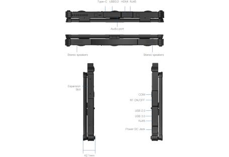 Ноутбук Vinga Scout X14A (X14A-1235161024B)