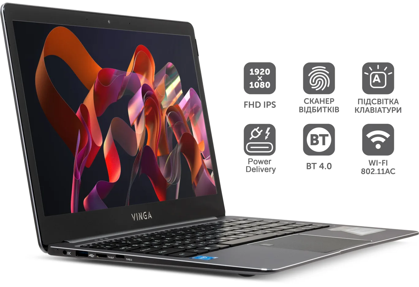 Laptop Vinga Iron S140 (S140-P538256G)