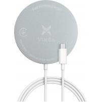 Зарядное устройство Vinga Magnetic Wireless Charger 10W (VCHAMS)