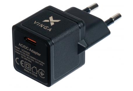 Зарядное устройство Vinga USB-C 20W PowerDelivery Wall Charger (VCHG20)