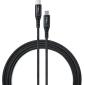 Дата кабель USB-C to USB-C 1.0m 60W Nylon Vinga (VCDCCCM331)