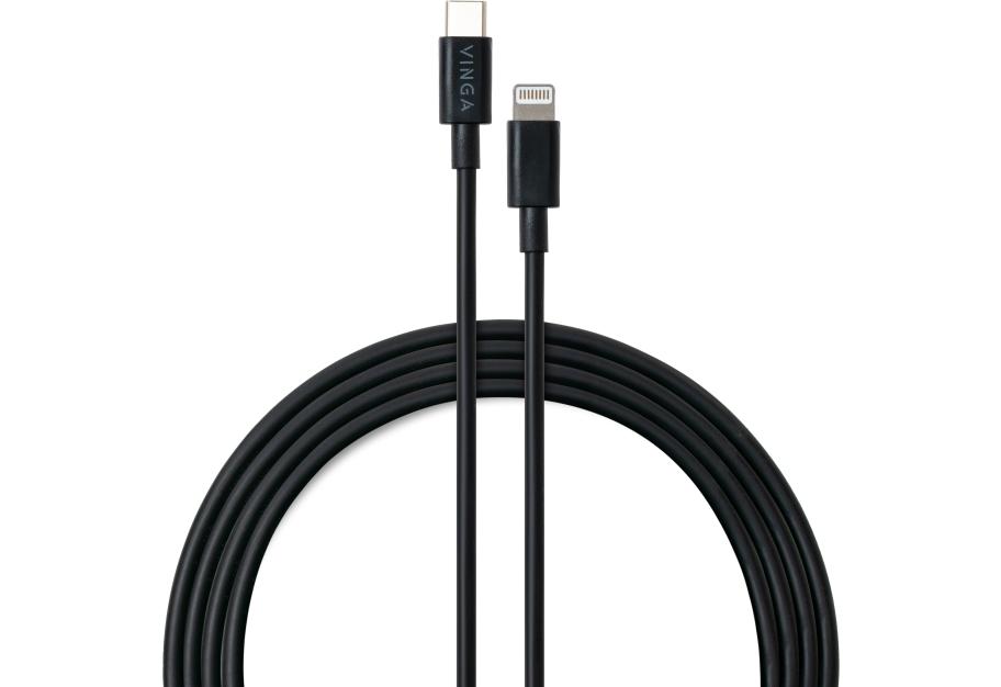 Дата кабель USB-C to Lightning 1.0m 3A 20W PVC Vinga (VCDCCL31)