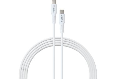 Дата кабель USB-C to USB-C 1.0m 60W TPE Vinga (VCDCCCM231)