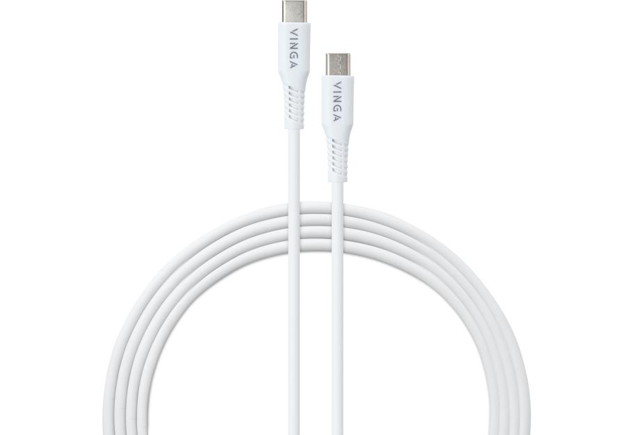 Data cable USB-C to USB-C 1.0m 60W TPE Vinga (VCDCCCM231)