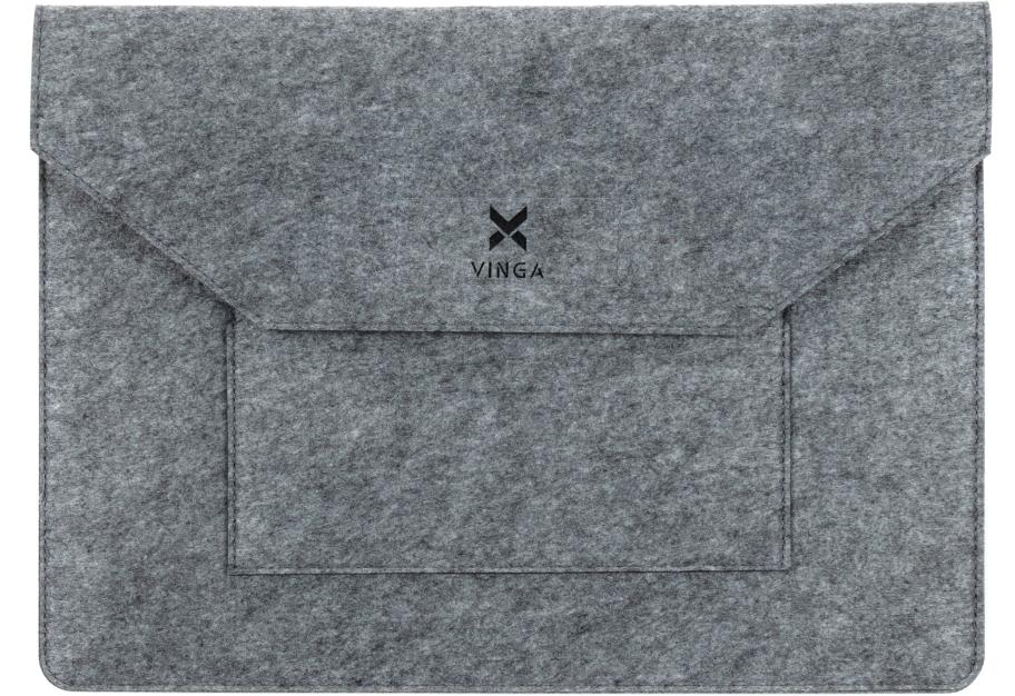 Чохол до ноутбука Vinga 15.6" NSF150 Envelope Gray (NSF150EGY)