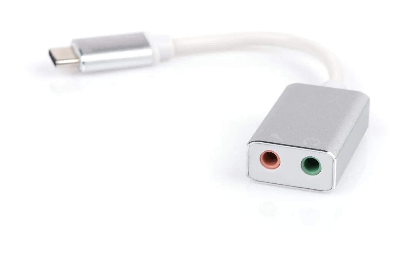 Adapter Type-C Male to Audio+mic cable 0.15m Vinga (USBCM3.5ST-01)