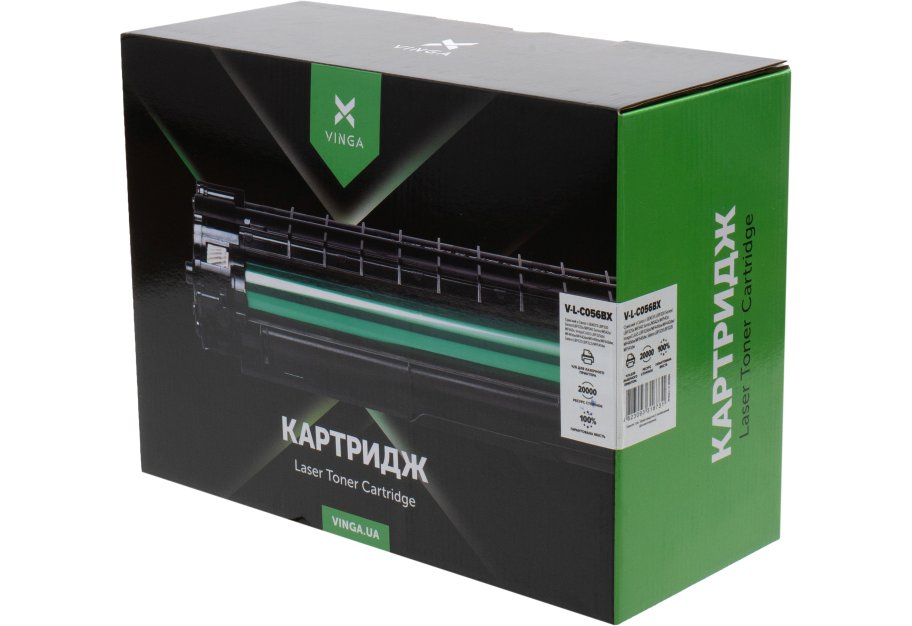 Cartridge Vinga CANON 056H Black 20K (V-L-C056BX)