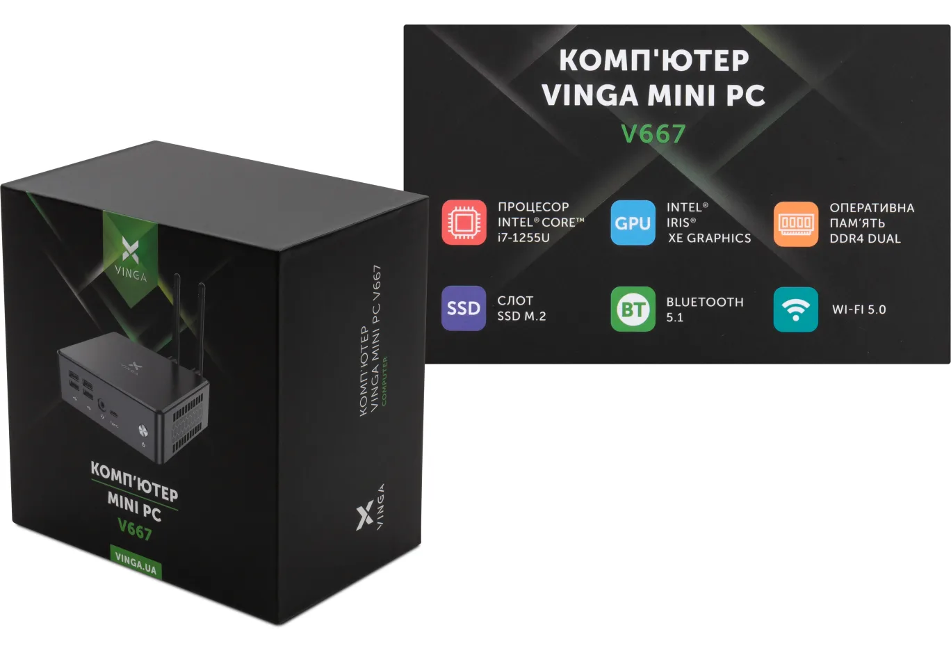 Computer Vinga Mini PC V667 (V6671255U.16256)