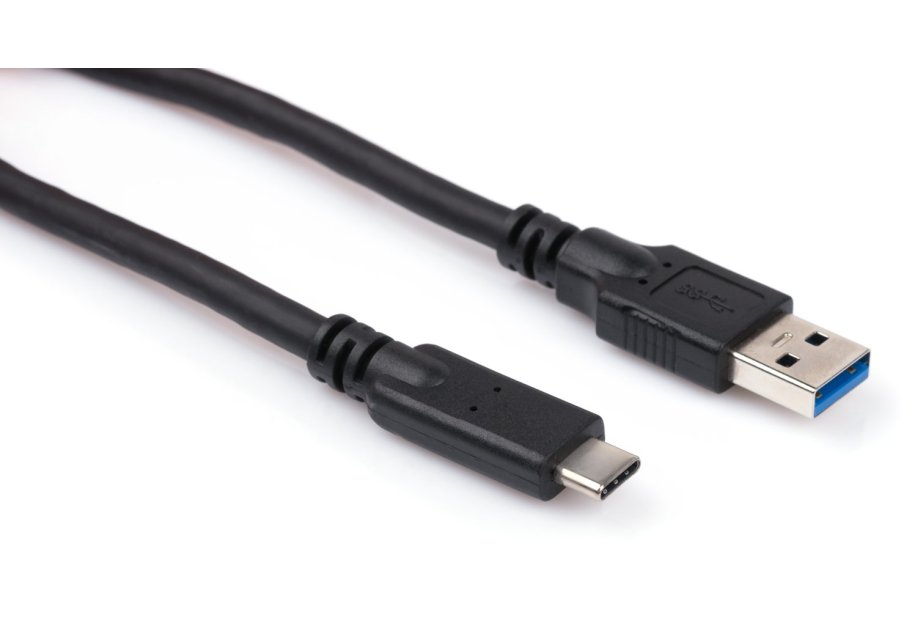 Дата кабель USB 3.0 AM to USB-C 1.0m 3A Vinga (USBAMCM01-1.0)