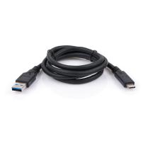 Дата кабель USB 3.0 AM to USB-C 1.0m 3A Vinga (USBAMCM01-1.0)