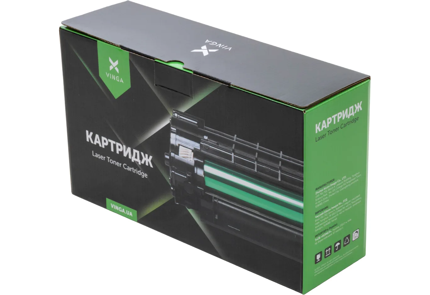 Cartridge Vinga Brother TN2410 1.2К (V-T-BTN2410)