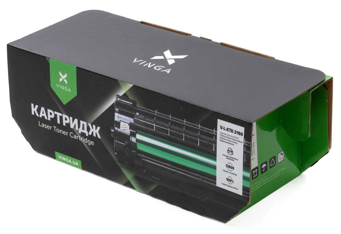 Cartridge Vinga Kyocera TK-3160 12.5K (V-L-KTK-3160)