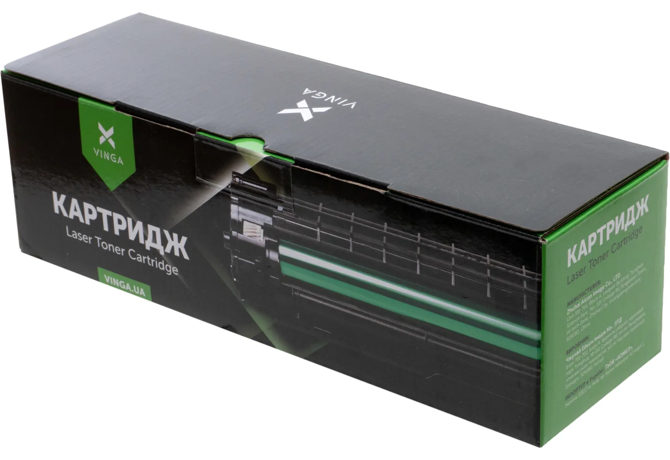 Cartridge Vinga CANON 731H Black, HPCB540A/CE320A/CF210X Universa, 2.4K (V-L-C731X)