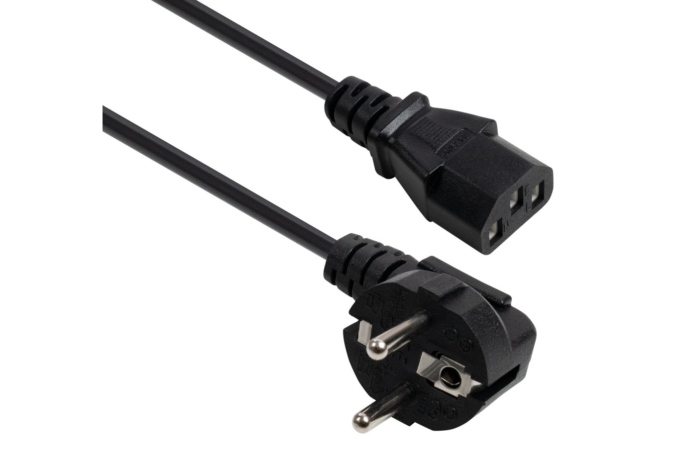 Кабель живлення C13 10.0m 1mm2 copper Vinga (VYPCC13101CU)