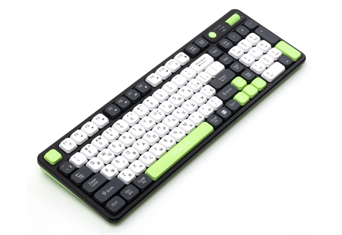 Keyboard Vinga KBW-470 Wireless Gray (KBW-470 Gray)