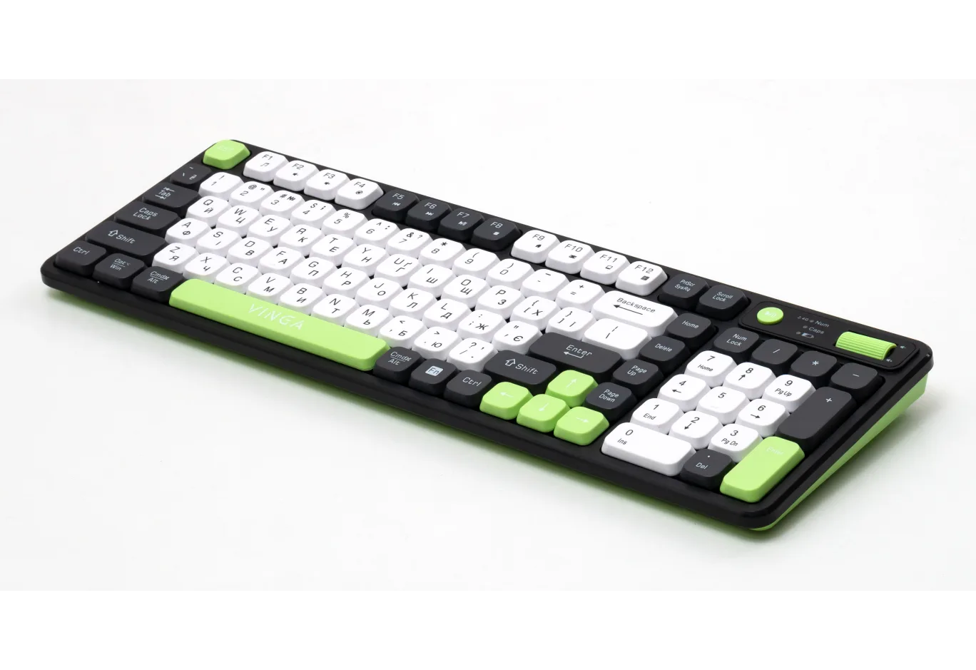 Keyboard Vinga KBW-470 Wireless Gray (KBW-470 Gray)
