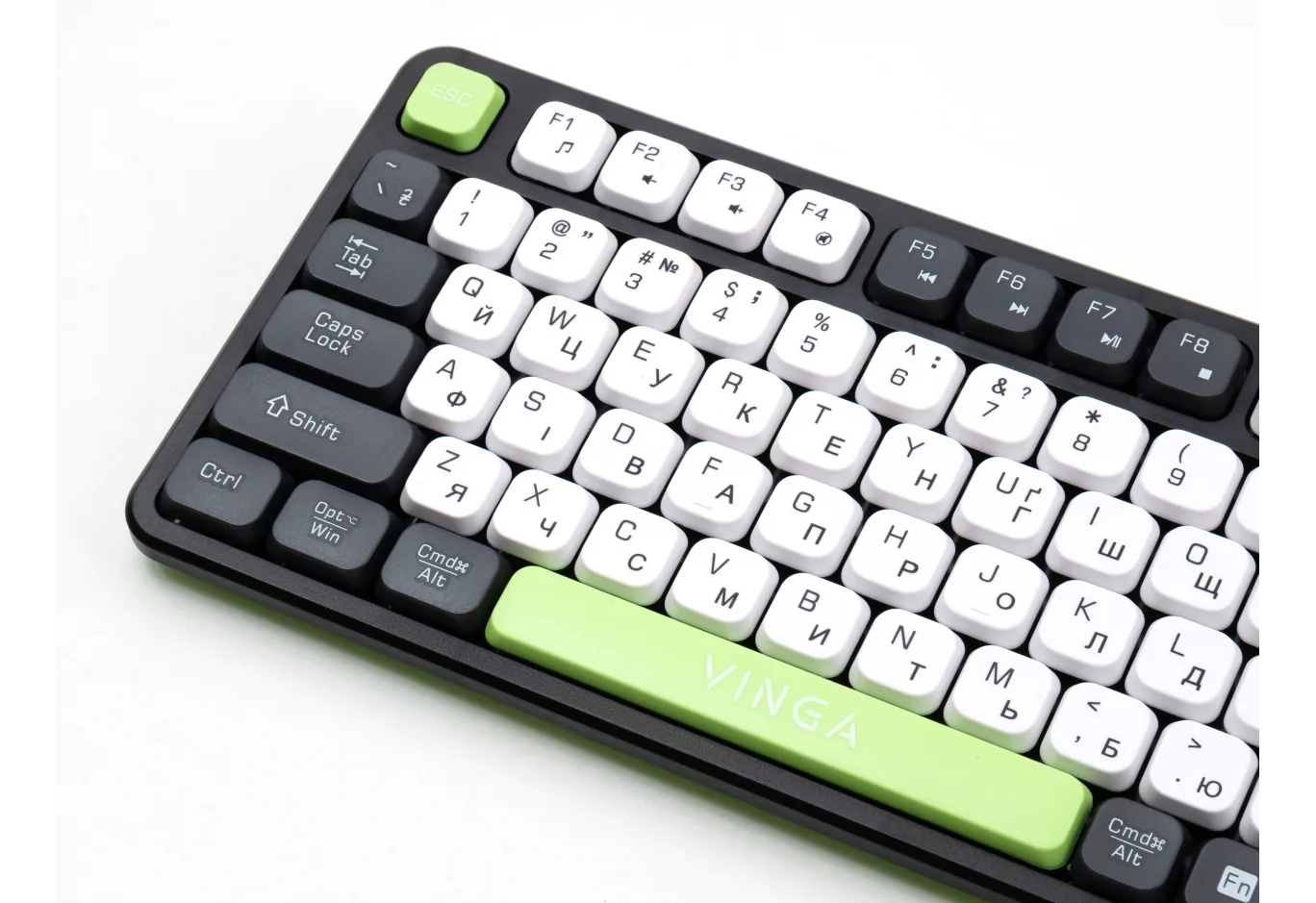 Keyboard Vinga KBW-470 Wireless Gray (KBW-470 Gray)