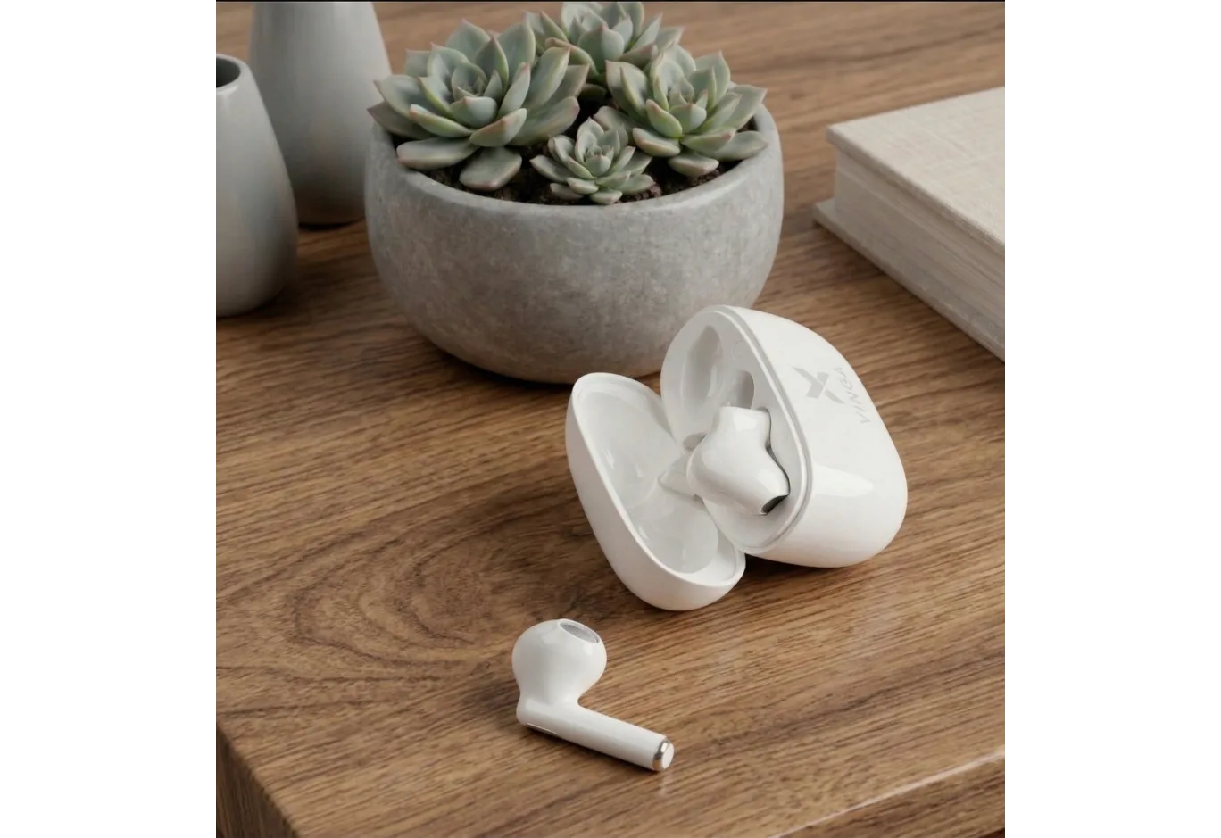 Навушники Vinga HBT065 Bluetooth White (HBT065WT)
