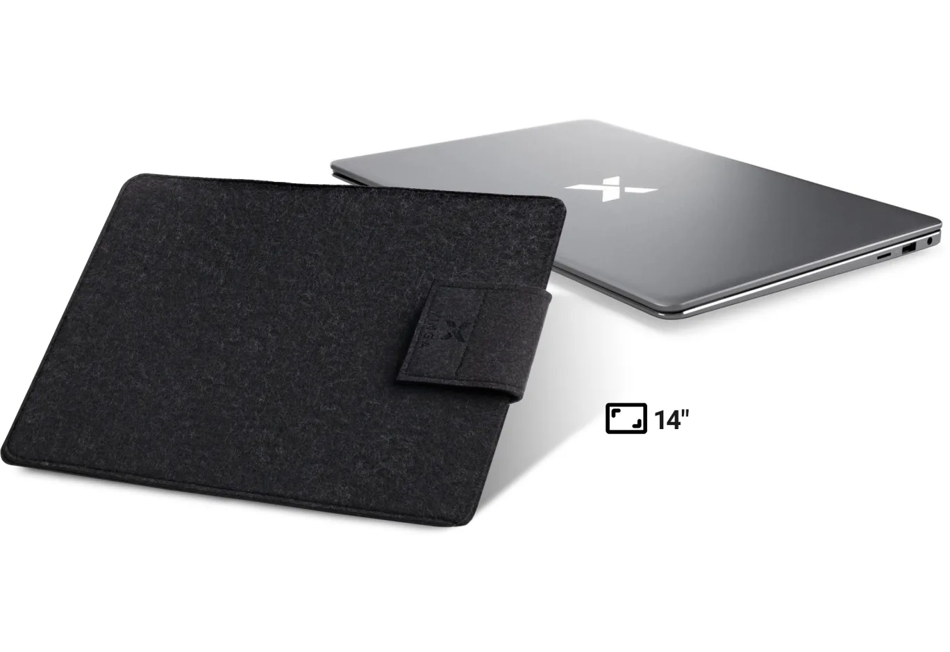 Laptop case Vinga 14" NSF140 Black (NSF140BK)