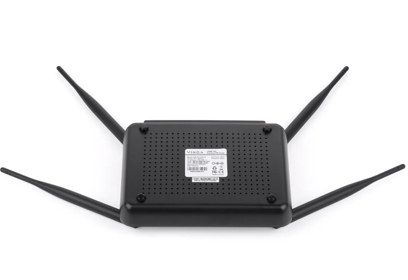 Маршрутизатор Vinga WR-AC1200 Long Range (WR-AC1200-LR)