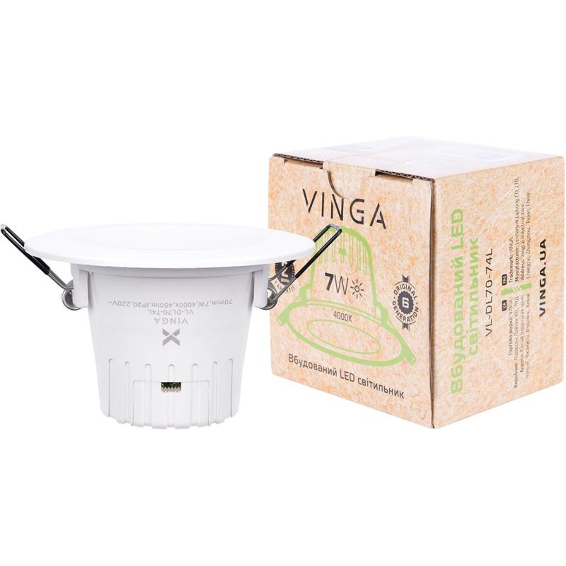 Светильник точечный Vinga VL-DL70-74L