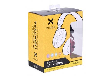 Навушники Vinga HBT050 Bluetooth Red (HBT050RD)