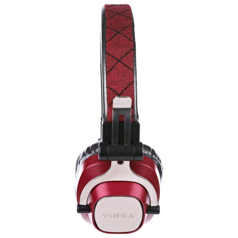 Наушники Vinga HBT050 Bluetooth Red (HBT050RD)
