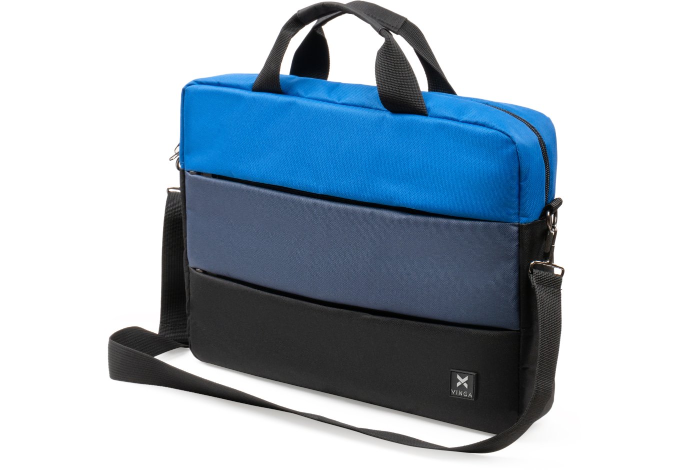 Laptop bag Vinga 15.6" NB112 black/blue (NB112BB)