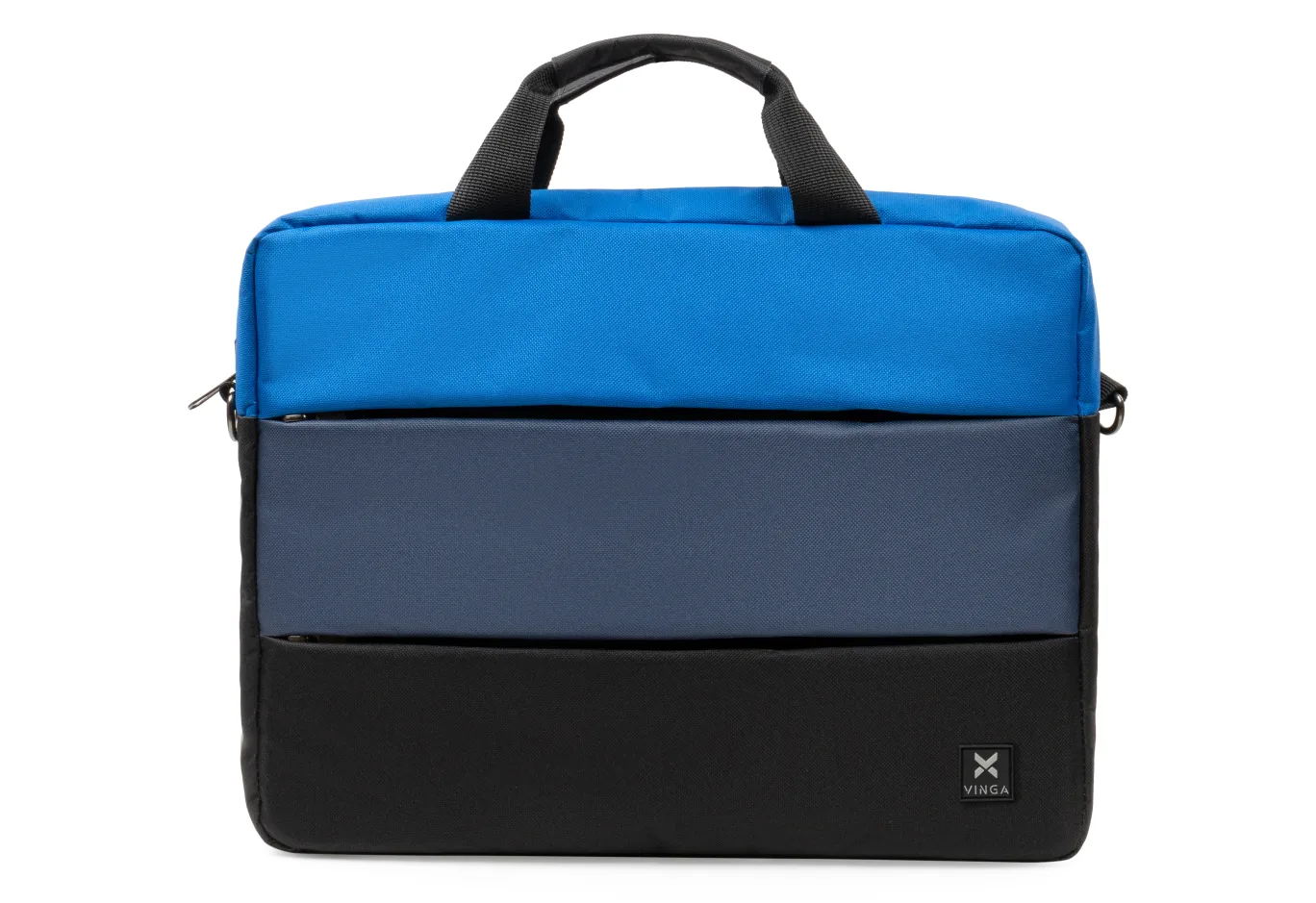 Сумка для ноутбука Vinga 15.6" NB112 black/blue (NB112BB)