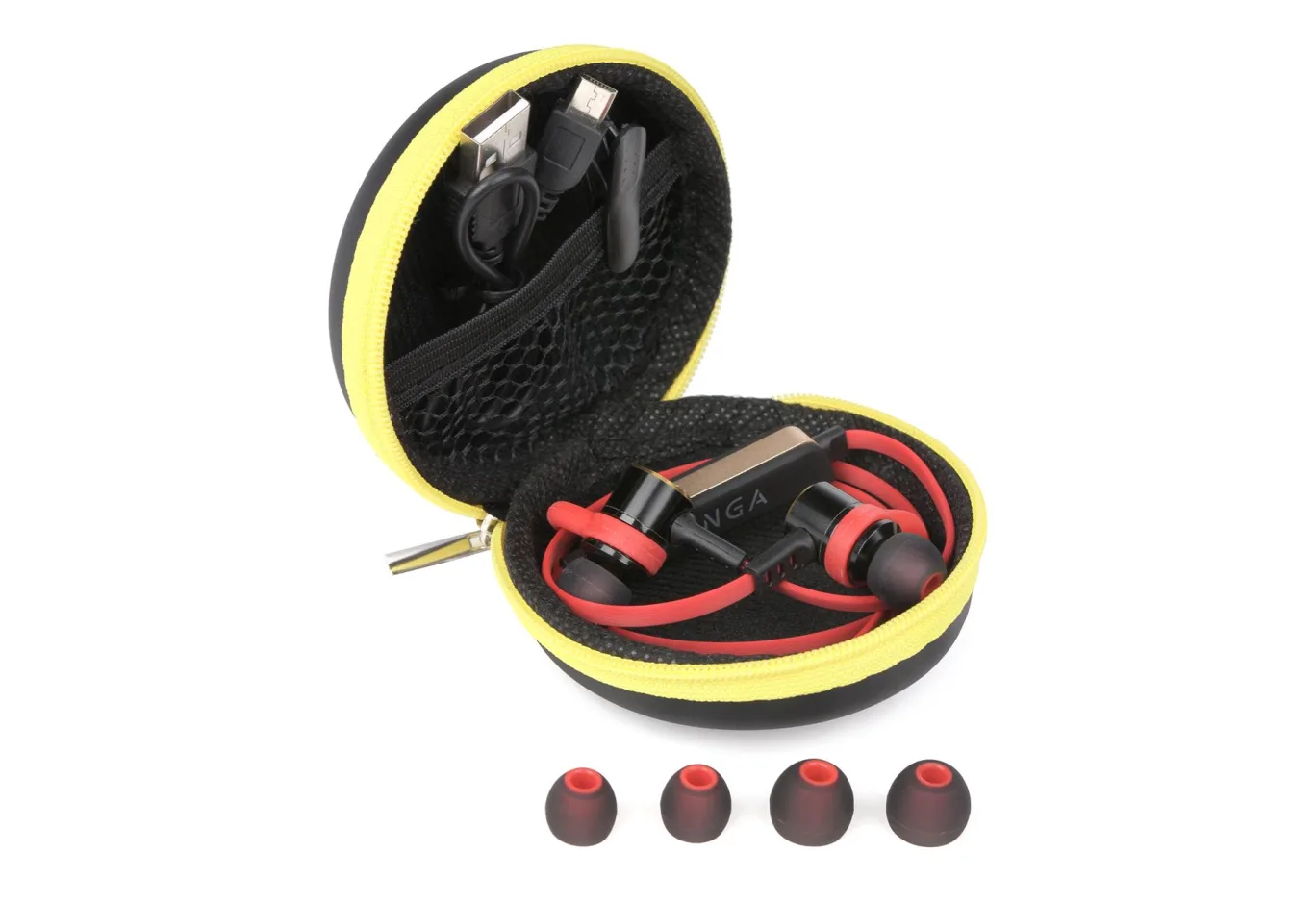 Навушники Vinga EBT050 Bluetooth Red (EBT050RD)