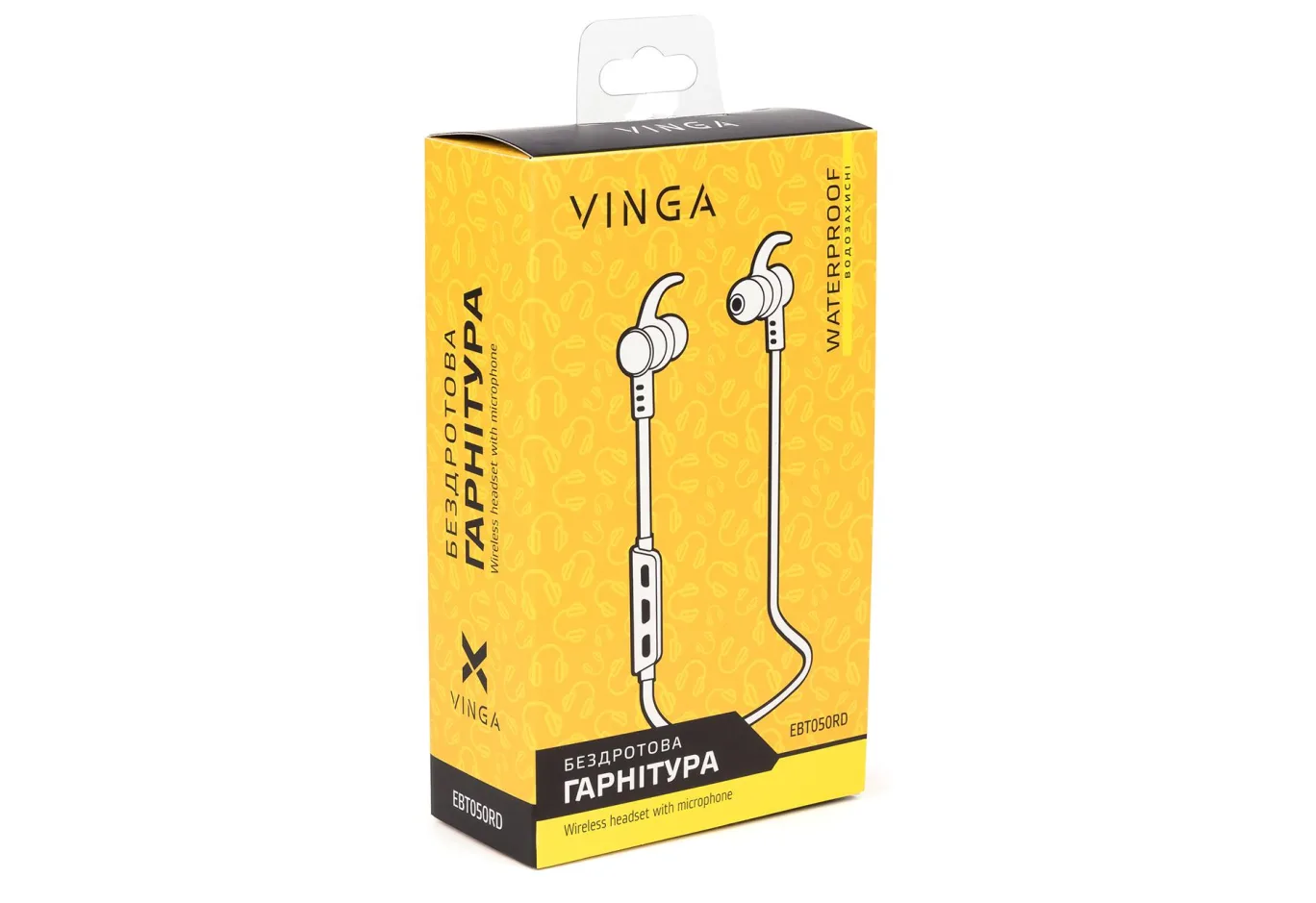 Навушники Vinga EBT050 Bluetooth Red (EBT050RD)