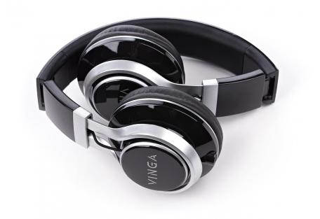 Навушники Vinga HSM040 Black/Silver (HSM040BS)