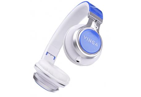 Навушники Vinga HSM040 White/Blue (HSM040WB)