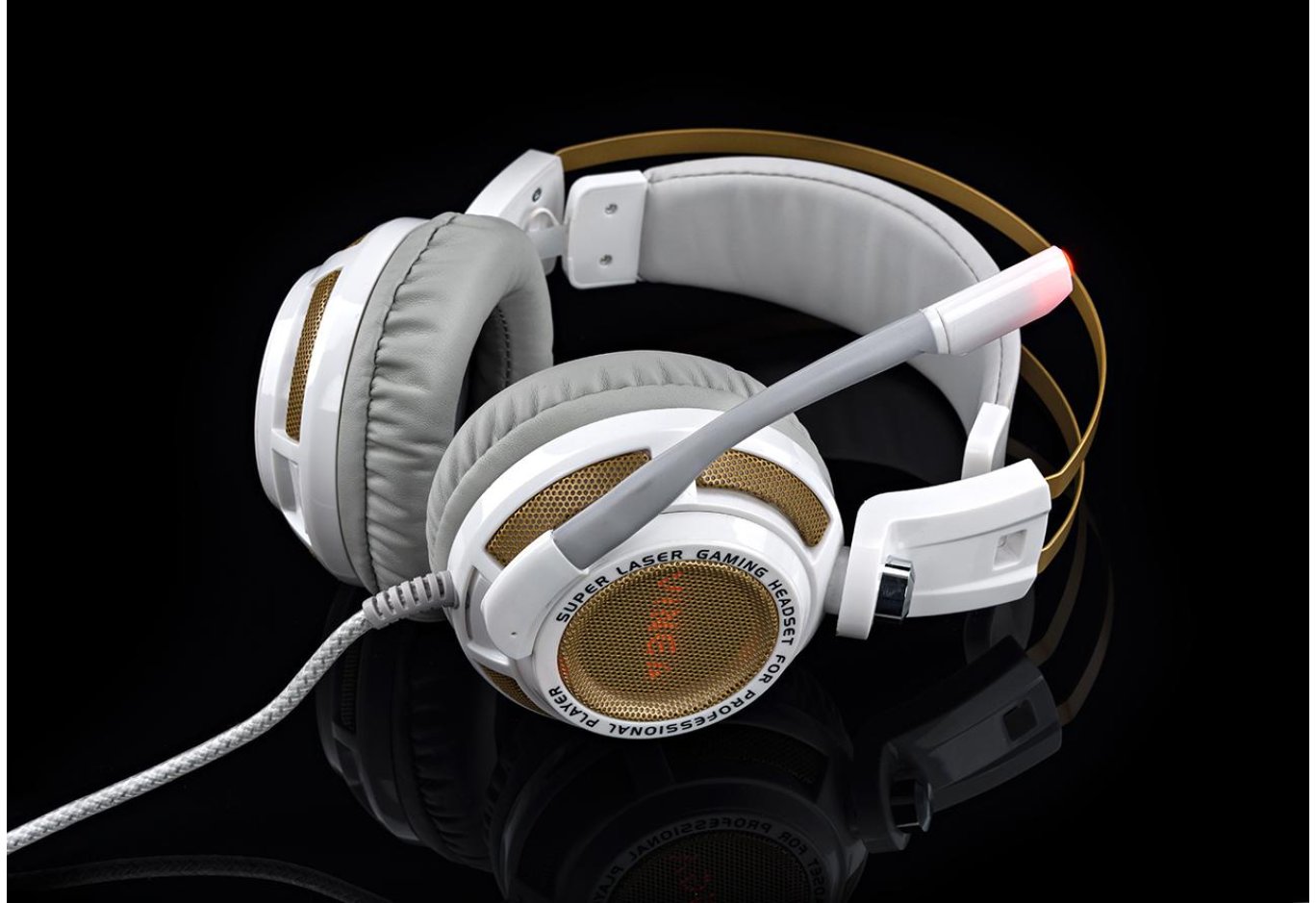 Навушники Vinga WereWolf White Gaming (WereWolf White)