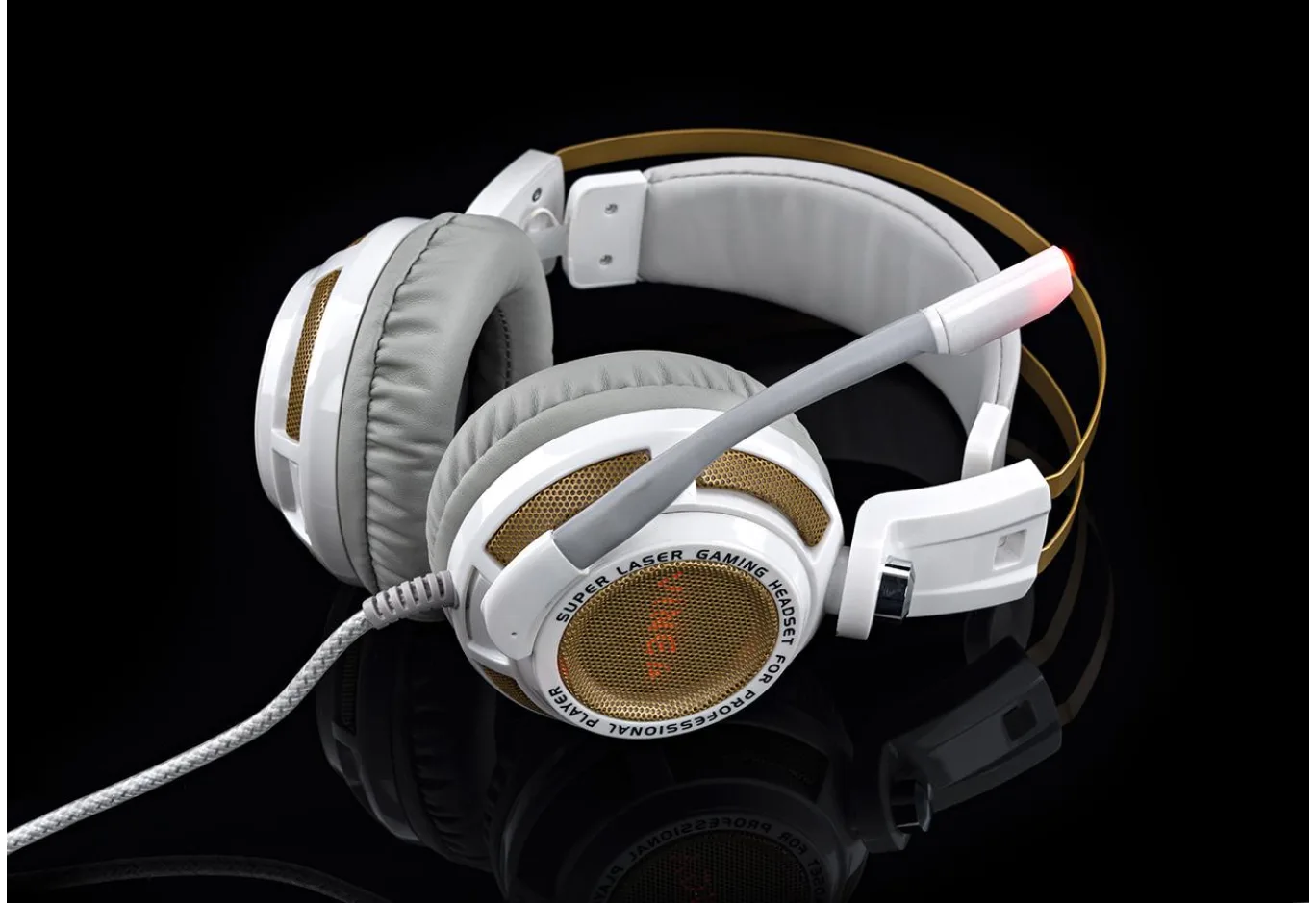 Навушники Vinga WereWolf White Gaming (WereWolf White)