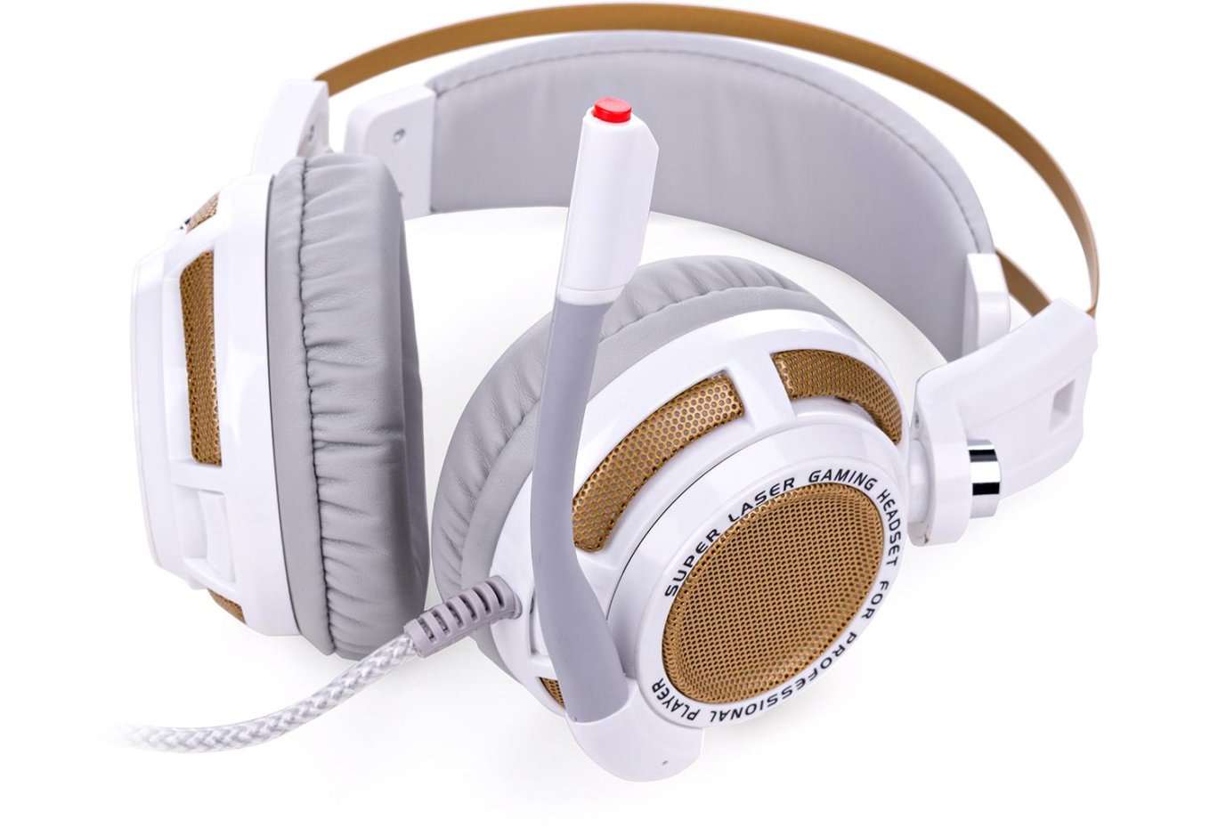 Навушники Vinga WereWolf White Gaming (WereWolf White)