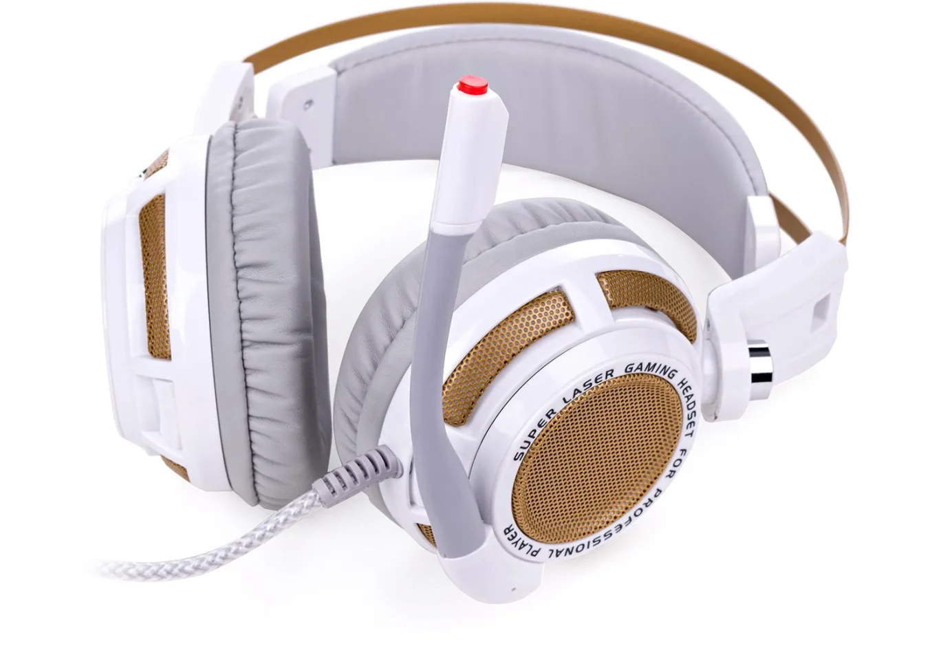 Навушники Vinga WereWolf White Gaming (WereWolf White)