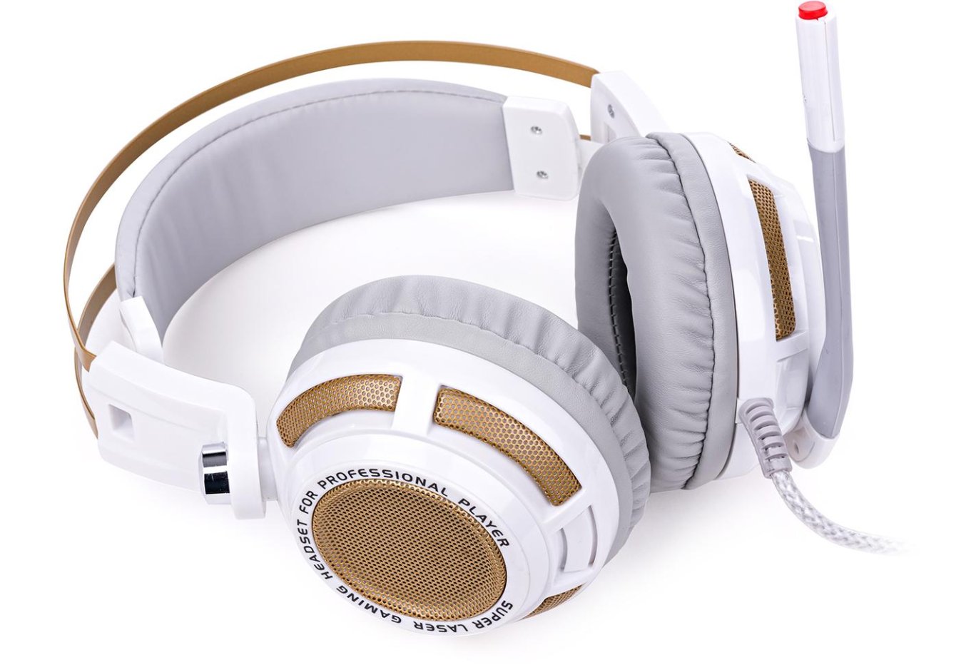 Навушники Vinga WereWolf White Gaming (WereWolf White)