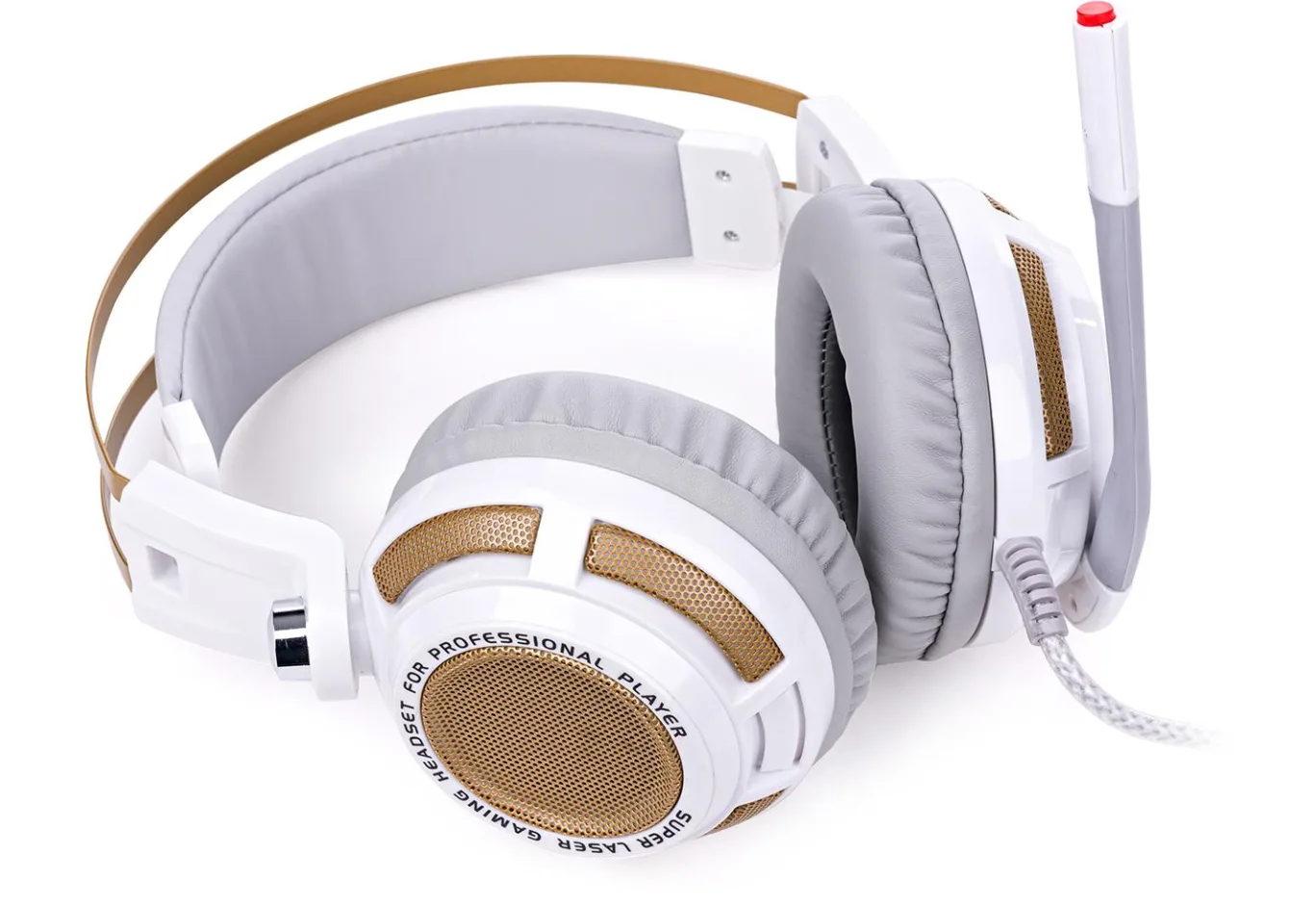 Навушники Vinga WereWolf White Gaming (WereWolf White)