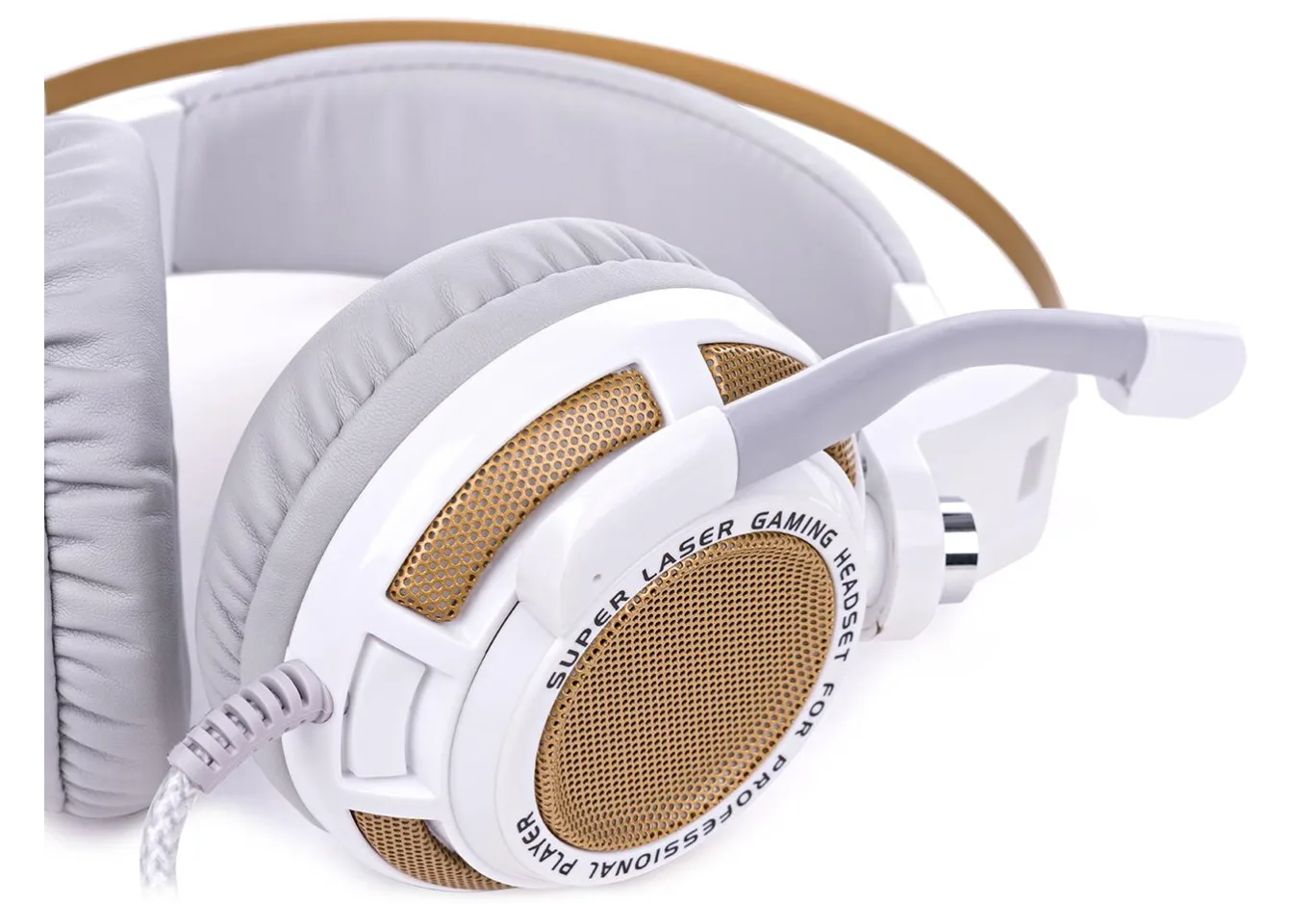 Навушники Vinga WereWolf White Gaming (WereWolf White)