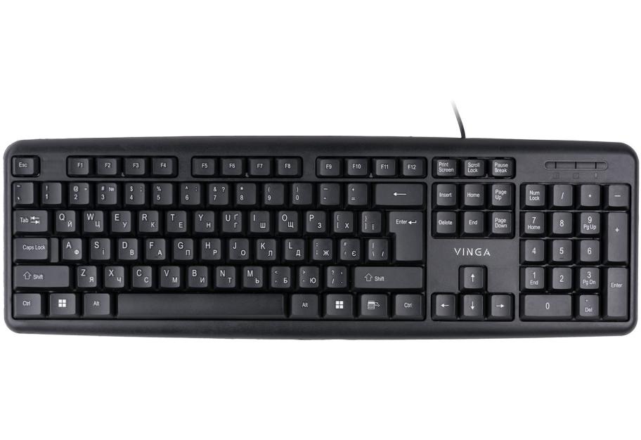Клавіатура Vinga KB110BK