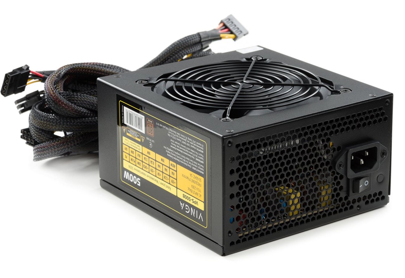 Блок живлення Vinga 500W (VPS-500B)