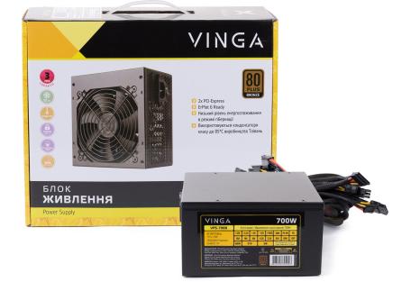 Блок живлення Vinga 700W (VPS-700B)