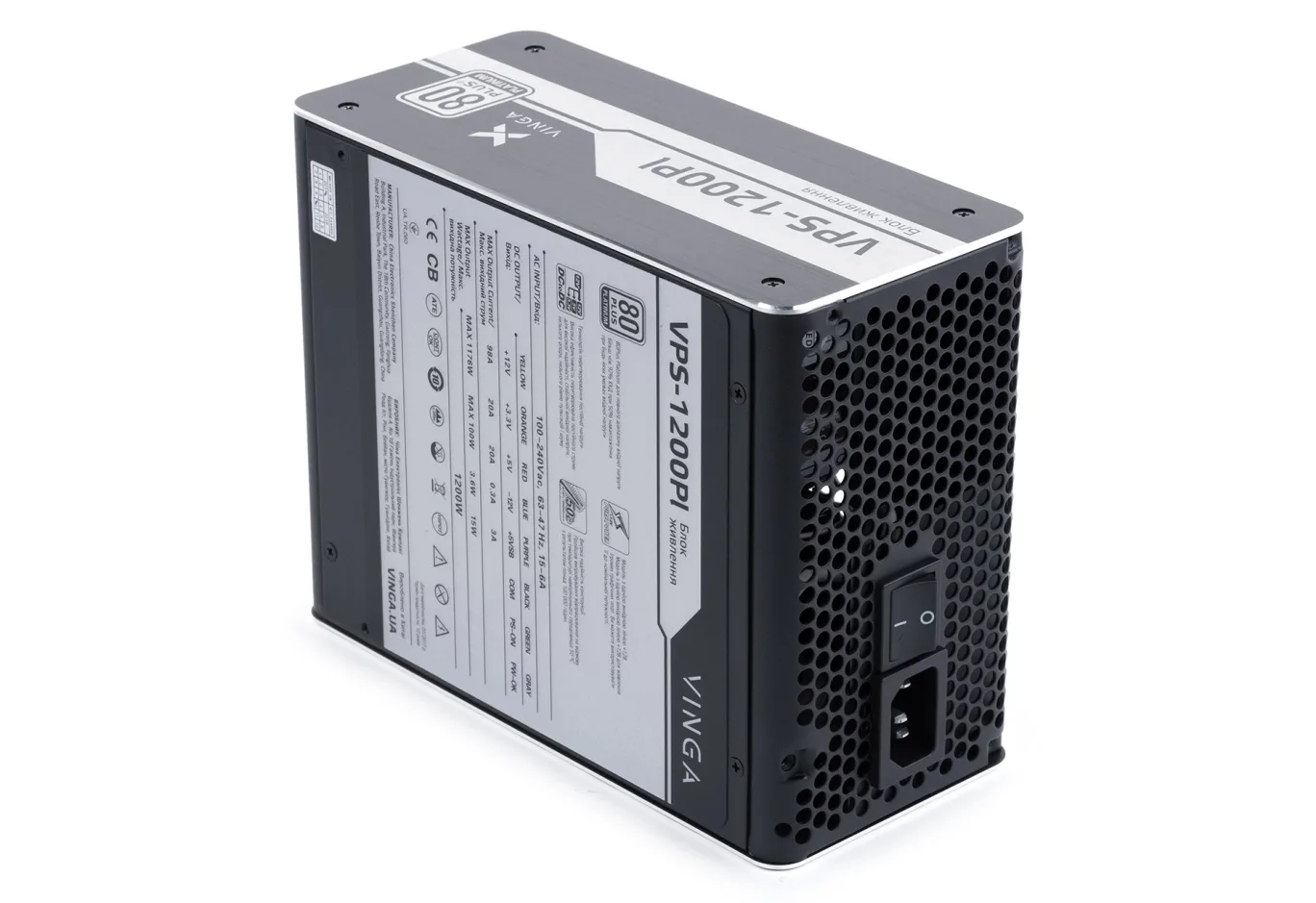 Power supply Vinga 1200W (VPS-1200Pl)