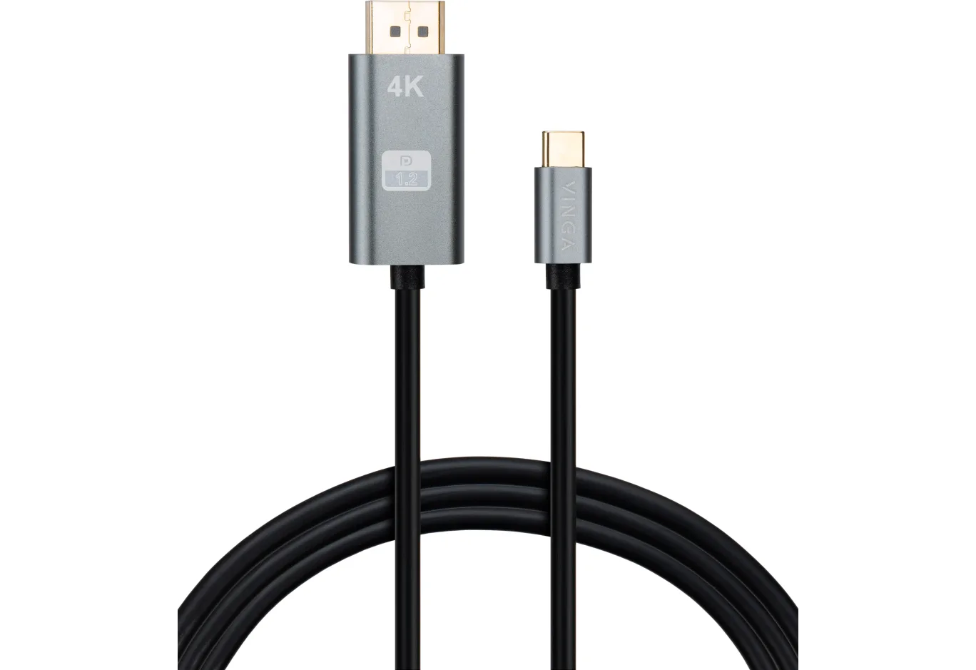 Multimedia cable USB-C to DisplayPort M 1.5m v1.2 4K60Hz Vinga (VCPVCCD1215)