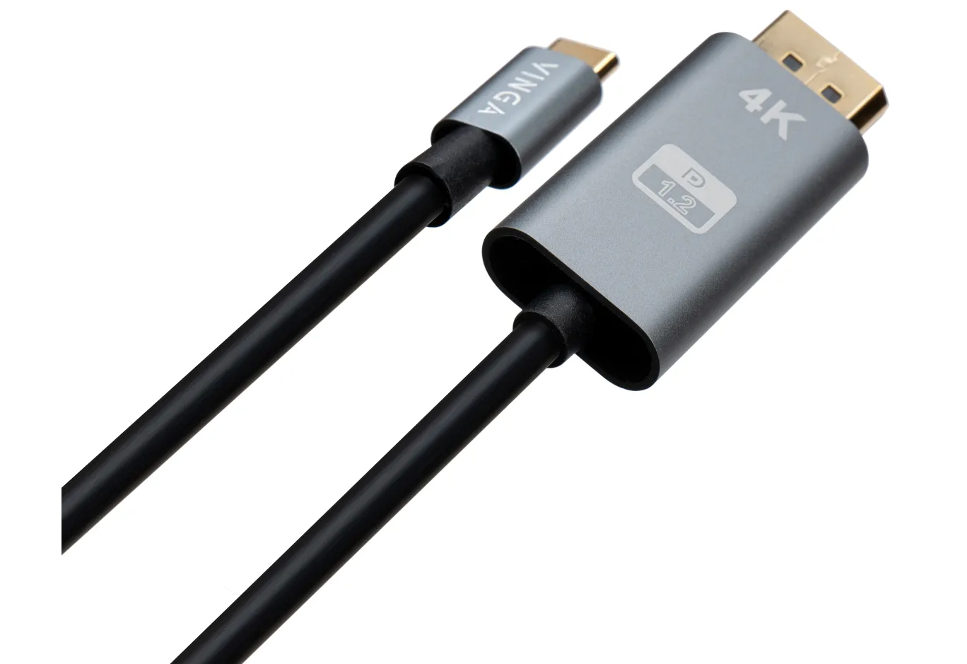 Multimedia cable USB-C to DisplayPort M 1.5m v1.2 4K60Hz Vinga (VCPVCCD1215)