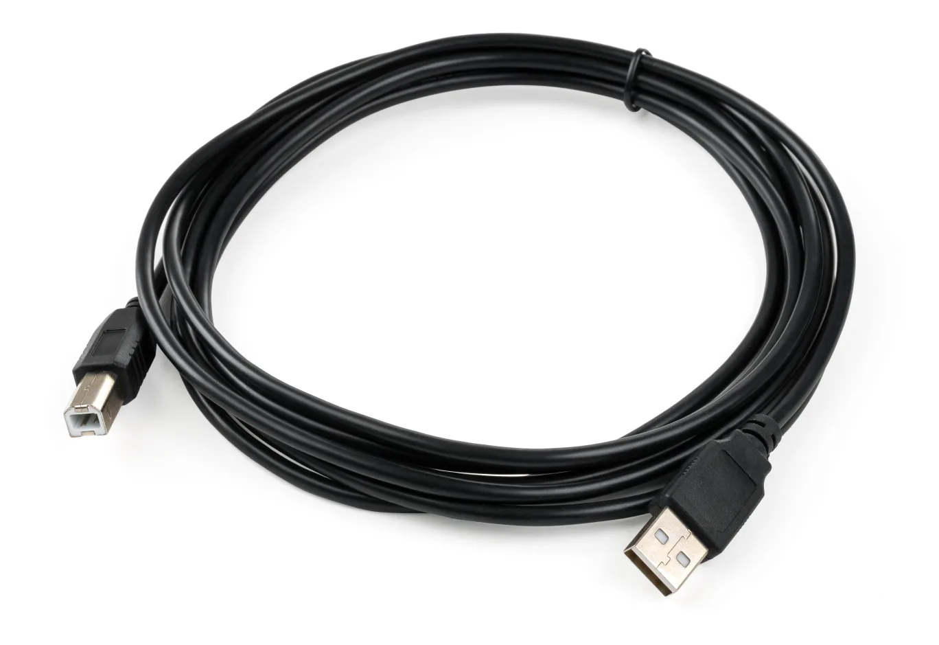 Кабель для принтера USB 2.0 AM/BM 3.0 m Vinga (VCPDCAMBM3.0BK)