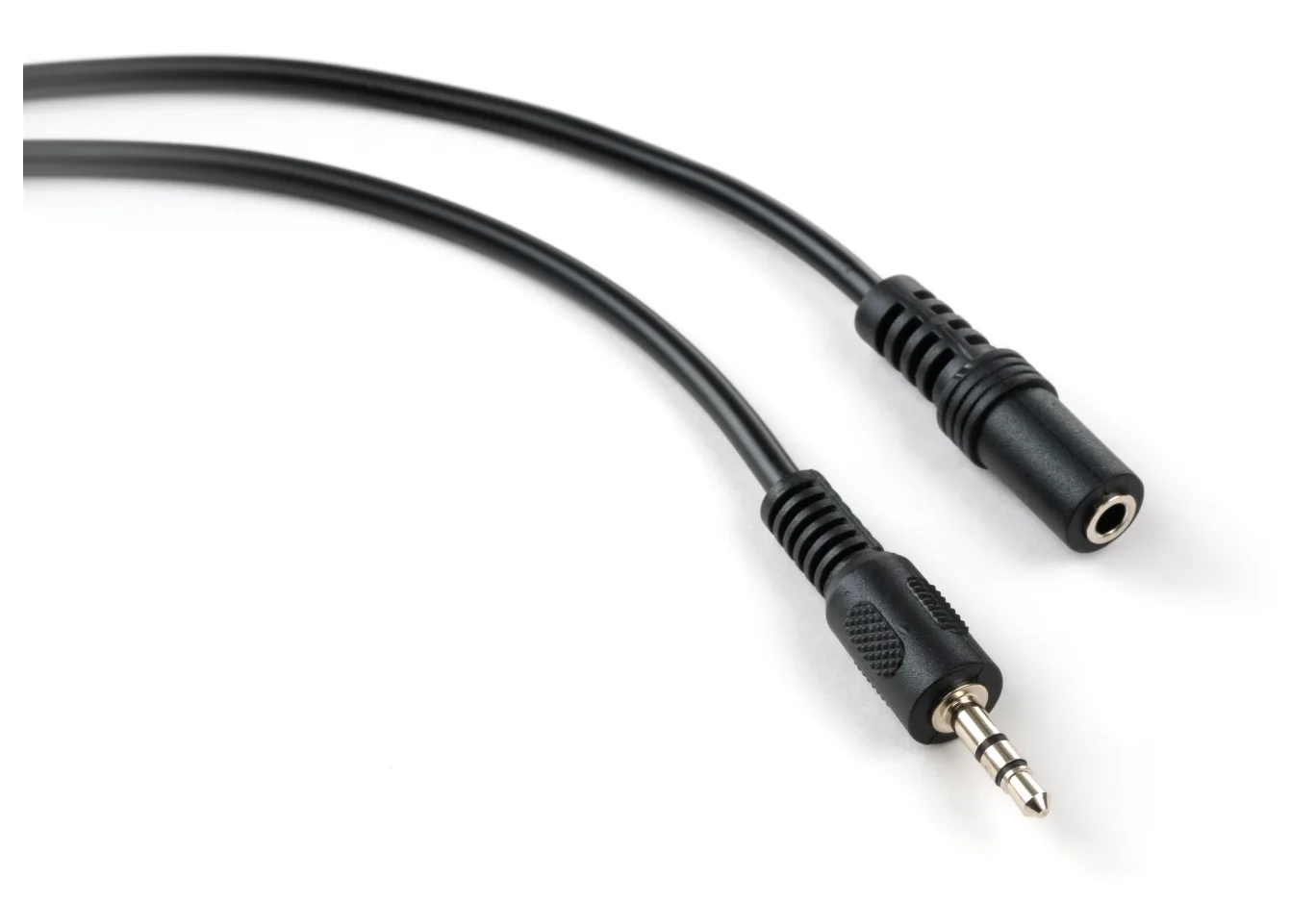 Multimedia cable 3.5mm M to 3.5mm F 1.8 m Vinga (VCPDCJ35MF1.8BK)