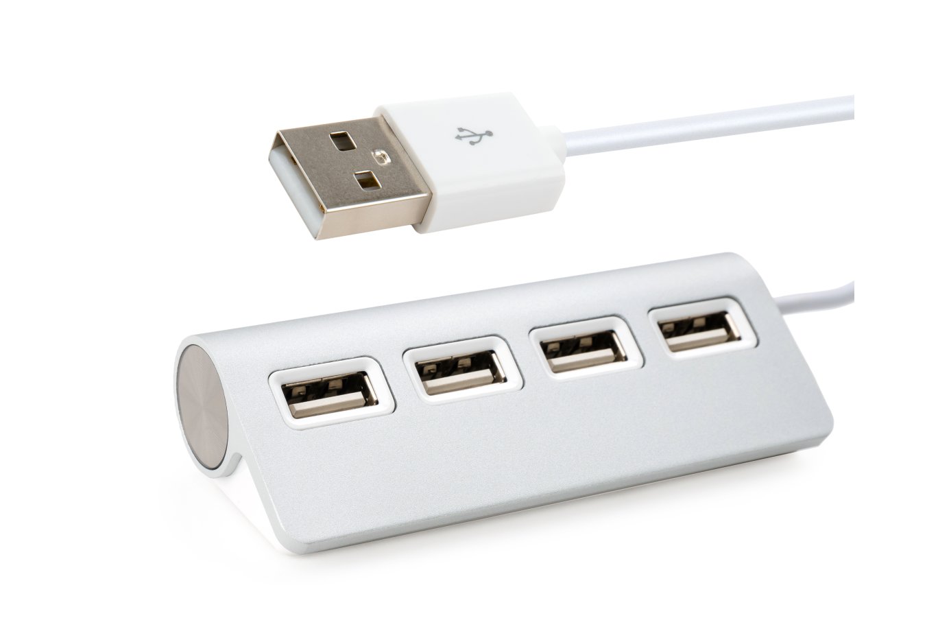 Hub Vinga USB 2.0 to 4*USB2.0 metal (VCPH2USB4)