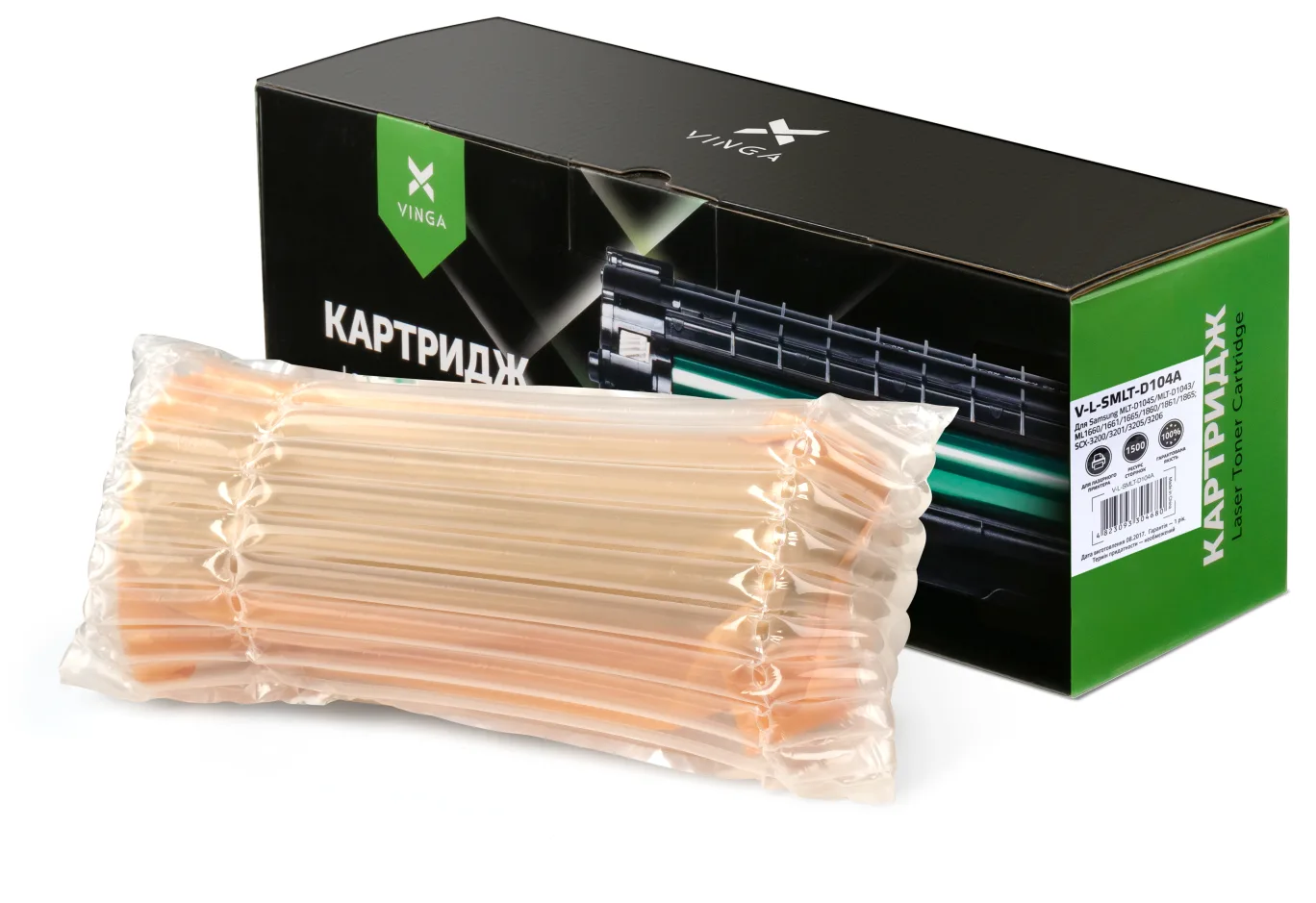 Cartridge Vinga Samsung ML-1660/SCX-3200, MLT-D104S/MLT-D1043 (V-L-SMLT-D104A)